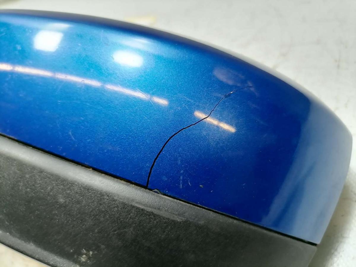 Skoda Rapid NH original Au&szlig;enspiegel links LF5W Race Blue elektrisch Bj.2013